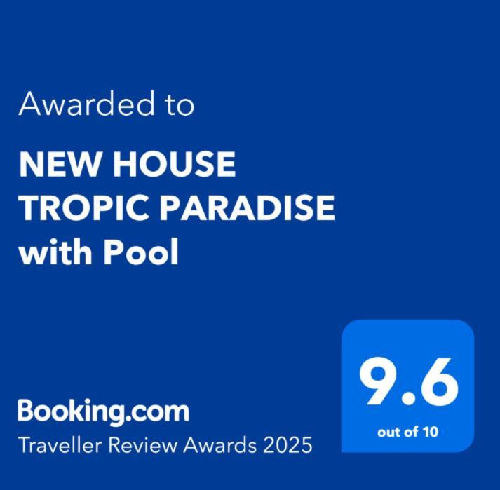 New House Tropic Paradise With Pool Willemstad Bagian luar foto